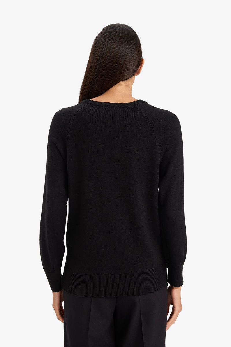 ديفاكتو بلوفر قصة مريحة برقبة مستديرة - Image 5